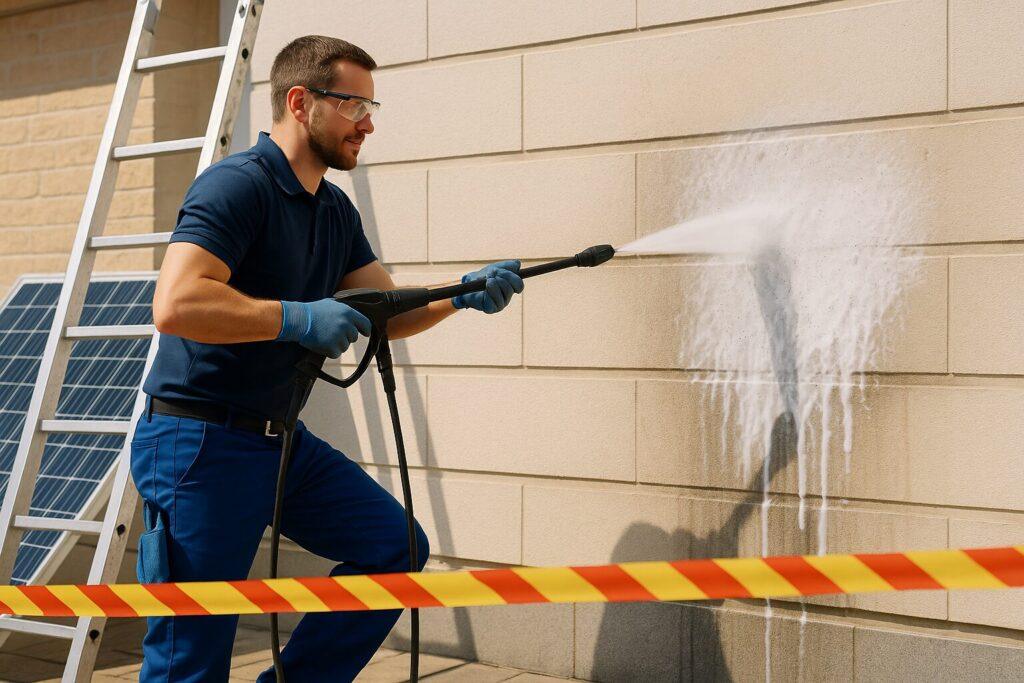 Fassadenreinigung ohne Chemie – Softwash Pro