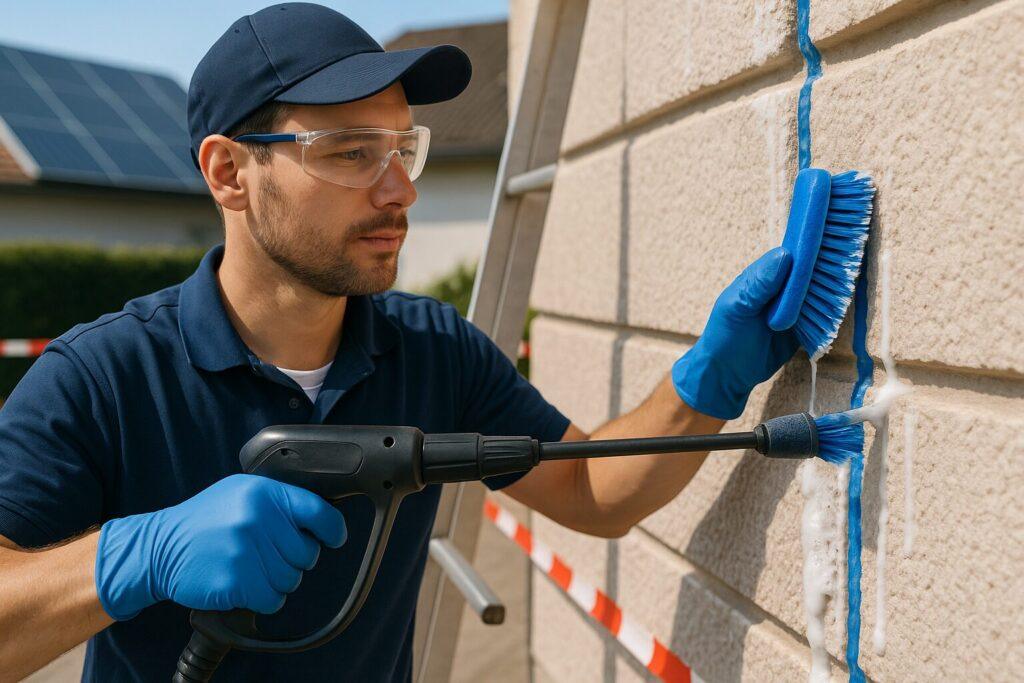 Kunstharzverfugung – Softwash Pro