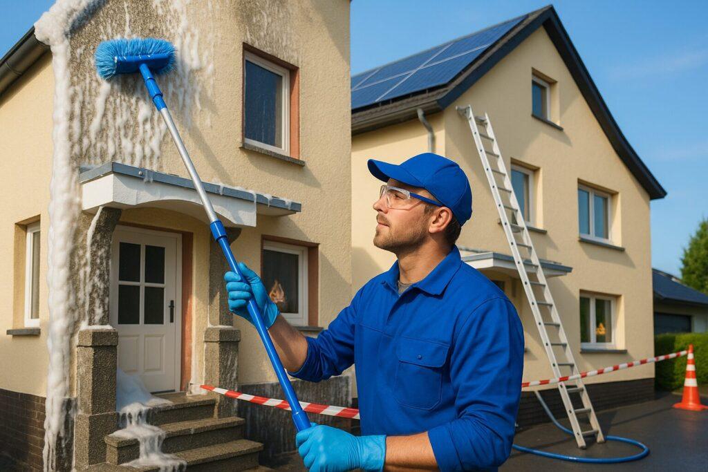 Professionelles detailfoto zum professionell bei Softwash Pro